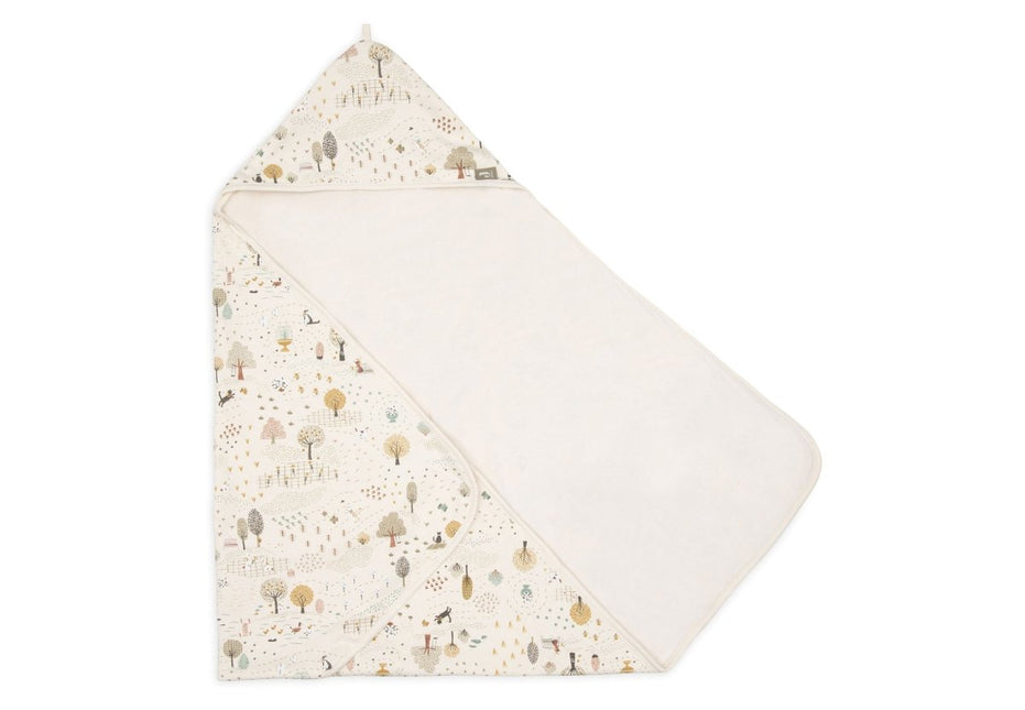 Badcape 75x75cm - Tiny Park - Babywinkel - 8717329395633
