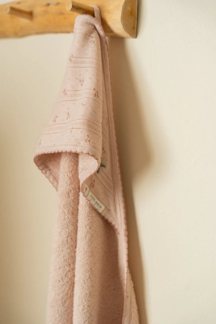 Little Dutch Badcape Baby Pure Blossom 100Cm koop je bij Babywinkel