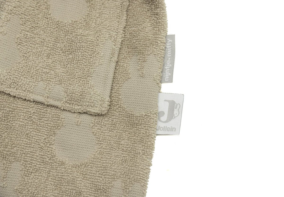 Badjas Badstof 3 - 4 jaar Miffy Jacquard - Olive Green - Babywinkel - 8717329378742