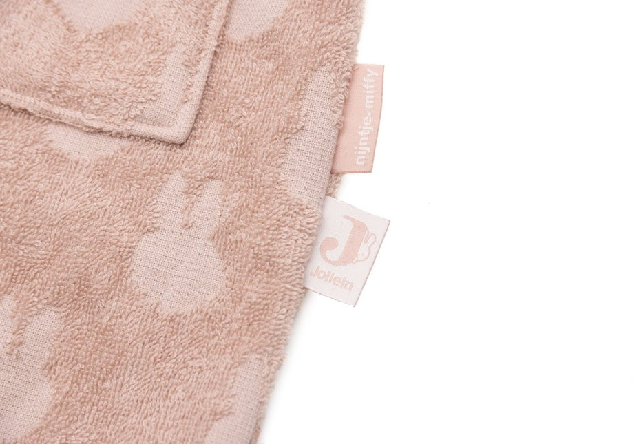 Badjas Badstof 3 - 4 jaar Miffy Jacquard - Wild Rose - Babywinkel - 8717329378766