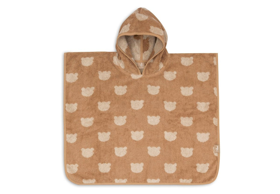 Badponcho Badstof - Jacquard Biscuit koop je bij Babywinkel