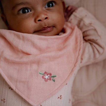 Badstof Slabbetje set van 2 - Pure Blossom - Babywinkel - 8721122584040
