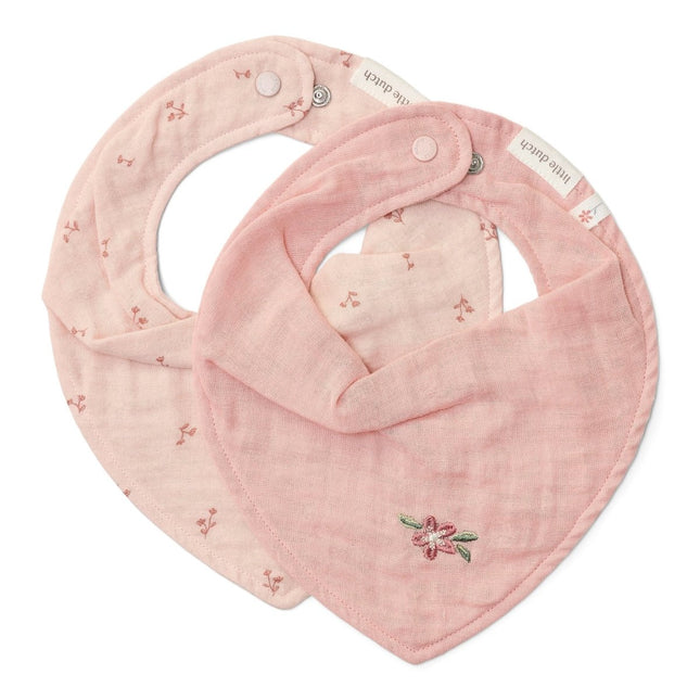 Badstof Slabbetje set van 2 - Pure Blossom - Babywinkel - 8721122584040