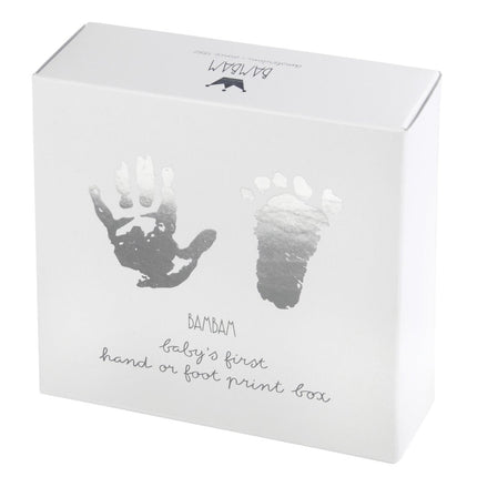 BamBam Geschenkdoosje Voet / Drukken Van De Hand koop je bij Babywinkel