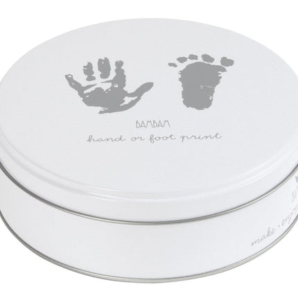 BamBam Geschenkdoosje Voet / Drukken Van De Hand koop je bij Babywinkel