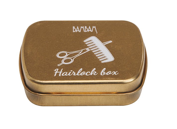 BamBam Haarlok Bewaarblikje 6cm koop je bij Babywinkel