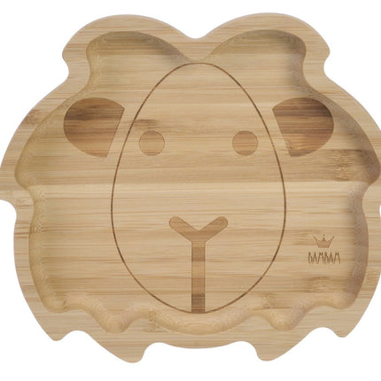 BamBam Kinder Servies Houten Ansichtkaarten koop je bij Babywinkel