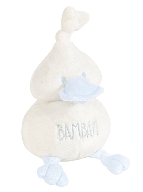 BamBam Knuffel Eend Blauw koop je bij Babywinkel
