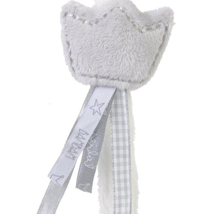 BamBam Speenkoord Crown Grijs 21cm - BamBam - Babywinkel - 8711811975440
