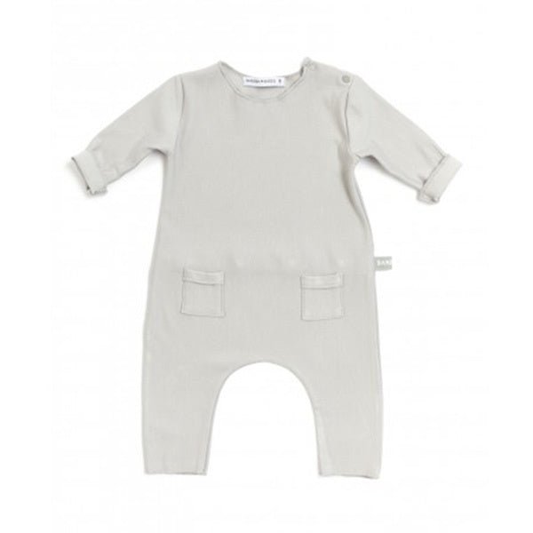 Bamboom Baby Jumpsuit Grijs/Ivoor - Bamboom - Babywinkel - 8053306051964