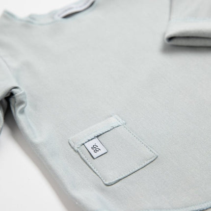 Bamboom Baby Shirt Lange Mouw Licht Blauw - Bamboom - Babywinkel - 8053306052596