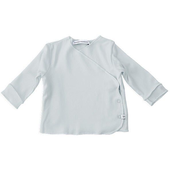 Bamboom Baby Shirt Lange Mouw Overslag 1M Licht Blauw - Bamboom - Babywinkel - 8053306053456