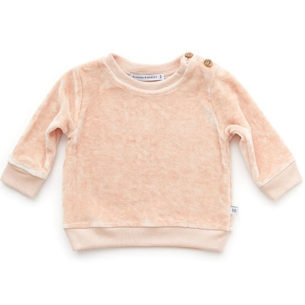 Bamboom Baby Shirt Lange Mouw Velvet Roze 50 - 56 - Bamboom - Babywinkel - 8054701478622