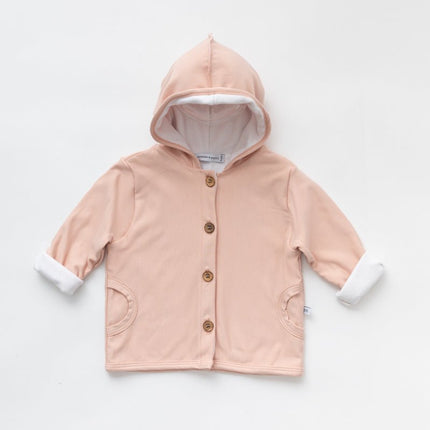 Bamboom Baby Vestje Met Capuchon Roze - Bamboom - Babywinkel - 8053306052152