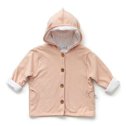 Bamboom Baby Vestje Met Capuchon Roze - Bamboom - Babywinkel - 8053306052152