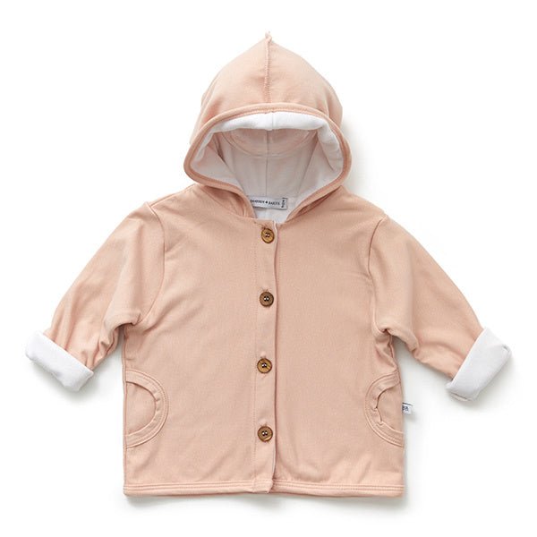 Bamboom Baby Vestje Met Capuchon Roze - Bamboom - Babywinkel - 8053306052152