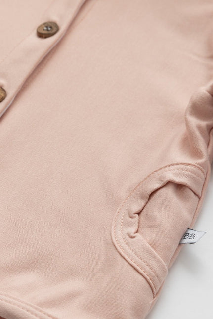 Bamboom Baby Vestje Met Capuchon Roze - Bamboom - Babywinkel - 8053306052152