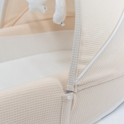 Bamboom Babynestje Ivoor 56x56x17cm - Bamboom - Babywinkel - 8054117837792