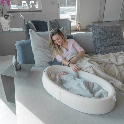 Bamboom Babynestje Ivoor 56x56x17cm - Bamboom - Babywinkel - 8054117837792