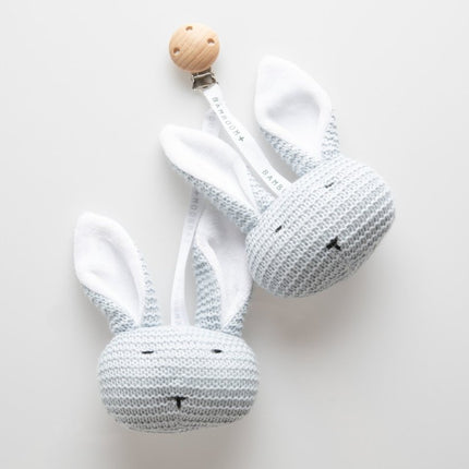 Bamboom Knuffel Met Clip Licht Blauw - Bamboom - Babywinkel - 8053306051490