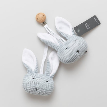 Bamboom Knuffel Met Clip Licht Blauw - Bamboom - Babywinkel - 8053306051490