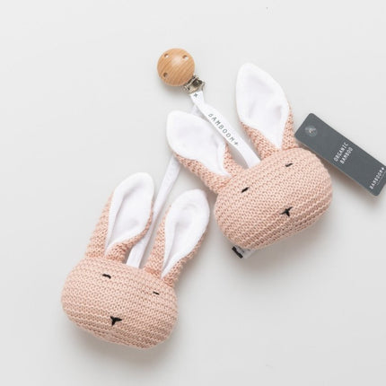 Bamboom Knuffel Met Clip Roze - Bamboom - Babywinkel - 8053306051483