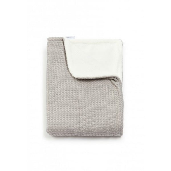 Bamboom Ledikantdeken Dubbel T.O.G 2.2 Warm Grijs 100x150cm koop je bij Babywinkel