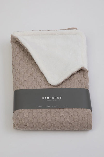 Bamboom Ledikantdeken Honey Sand 100x140cm - Bamboom - Babywinkel - 8054117837778