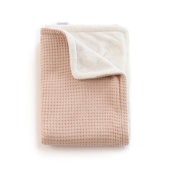 Bamboom Ledikantdeken Soft Stone Soft Pink 100x150cm - Bamboom - Babywinkel - 8053306058437