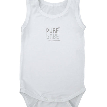 Bamboom Romper Schoudersluiting Wit - Bamboom - Babywinkel - 8056732331365