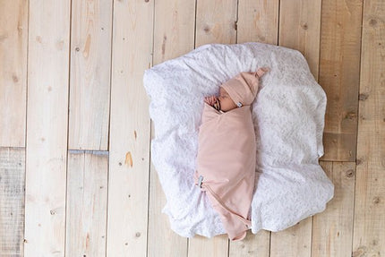 Bamboom Wikkeldeken Baby Swaddle Clinica Jersey Poederroze 75x100cm - Bamboom - Babywinkel - 8053306052848