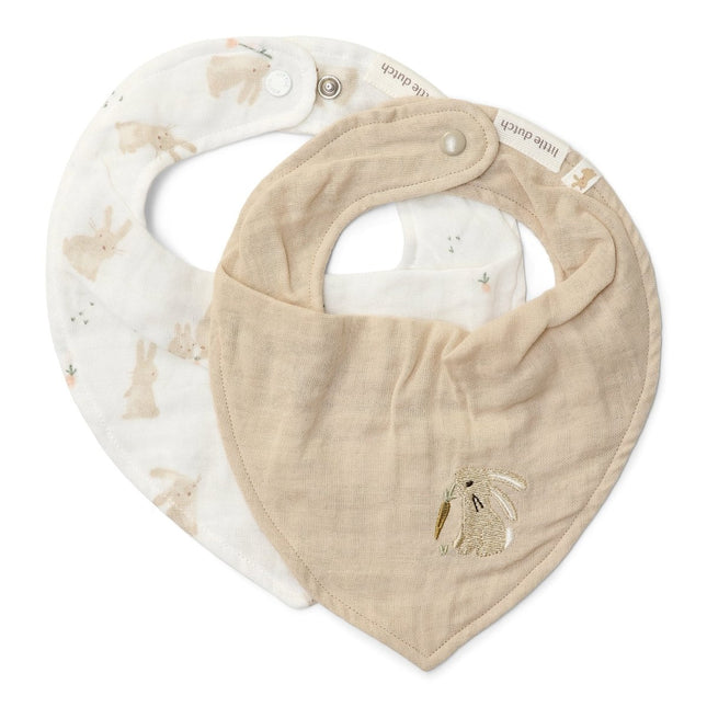 Bandana slab set van 2 - Baby Bunny - Babywinkel - 8721122585238