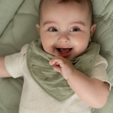 Bandana slab set van 2 - Pure Sage - Babywinkel - 8721122584248
