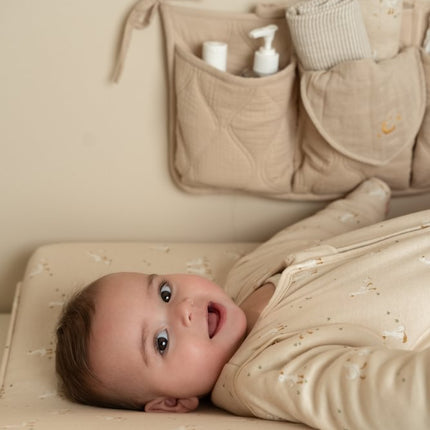 Bandana slab set van 2 - Pure Soft Beige - Babywinkel - 8721122584521