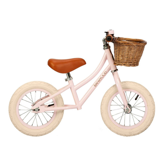 Banwood Loopfiets First Go Pink koop je bij Babywinkel
