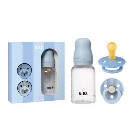 BIBS Giftbox Sprinkle Baby Blue