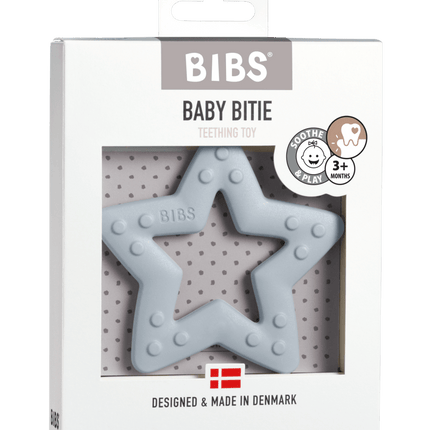 BIBS Bijtspeeltje Ster Baby Blue - BIBS - Babywinkel - 5713795209835