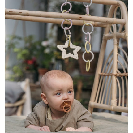 BIBS Bijtspeeltje Ster Blush - BIBS - Babywinkel - 5713795204298