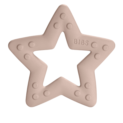 BIBS Bijtspeeltje Ster Blush - BIBS - Babywinkel - 5713795204298