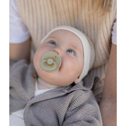 BIBS Speen Maat 1 Latex Khaki/Dusty Blue 2st - BIBS - Babywinkel - 5713795236671