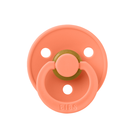 BIBS Speen Maat 1 Latex Papaya - BIBS - Babywinkel - 5713795233007