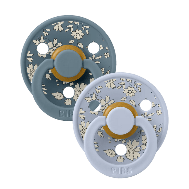 BIBS Speen Maat 1 Liberty Capel/Blue 2St koop je bij Babywinkel