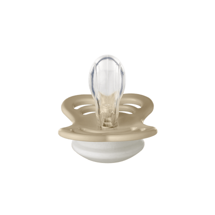 BIBS Speen Maat 2 Blush Night/Vanilla Night Supreme Silicone 2st - BIBS - Babywinkel - 5713795222537