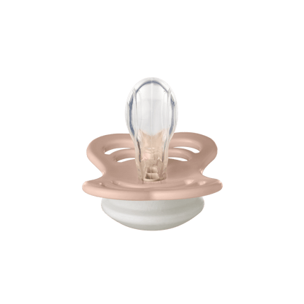 BIBS Speen Maat 2 Blush Night/Vanilla Night Supreme Silicone 2st - BIBS - Babywinkel - 5713795222537
