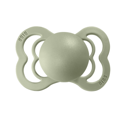 BIBS Speen Maat 2 Ivory/Sage Supreme Latex 2st - BIBS - Babywinkel - 5713795199426