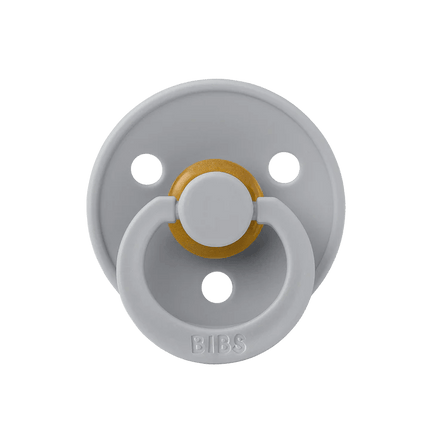 BIBS Speen Maat 2 Latex Anatomical Vanilla/Cloud 2st koop je bij Babywinkel