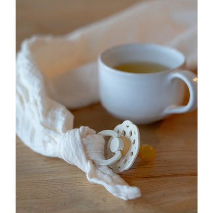 BIBS Speen Maat 2 Latex Boheme Ivory koop je bij Babywinkel