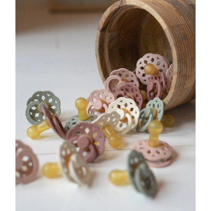 BIBS Speen Maat 2 Latex Boheme Ivory koop je bij Babywinkel