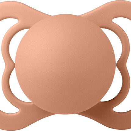 BIBS Speen Maat 2 Peach Supreme Silicone - BIBS - Babywinkel - 5713795219094