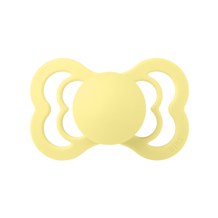 BIBS Speen Maat 2 Silicone Supreme Desert Sand/Sunshine 2st - BIBS - Babywinkel - 5713795230297